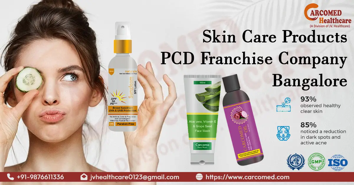 Skin Care Products PCD Franchise Company Bangalore | Carcomed Healthcare