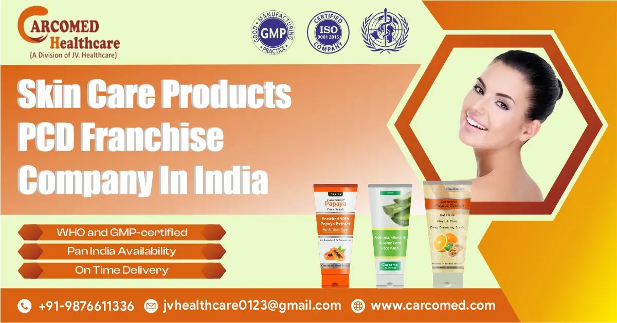 Skin Care Products PCD Franchise Company in India