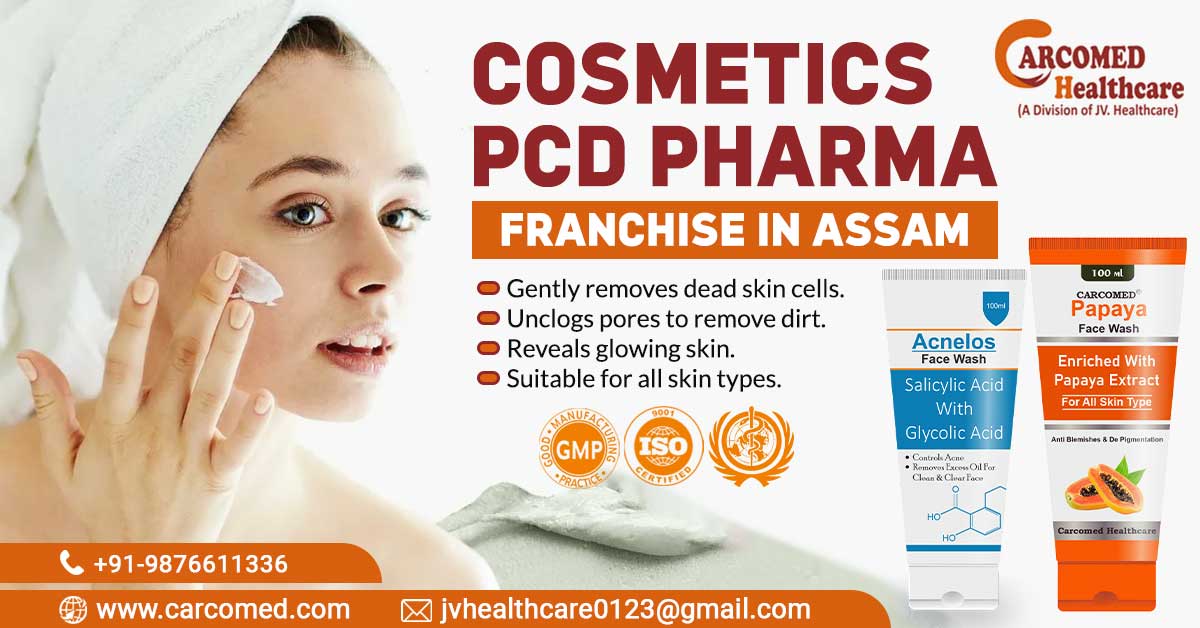 Cosmetics PCD Pharma Franchise in Assam | Carcomed Healthcare