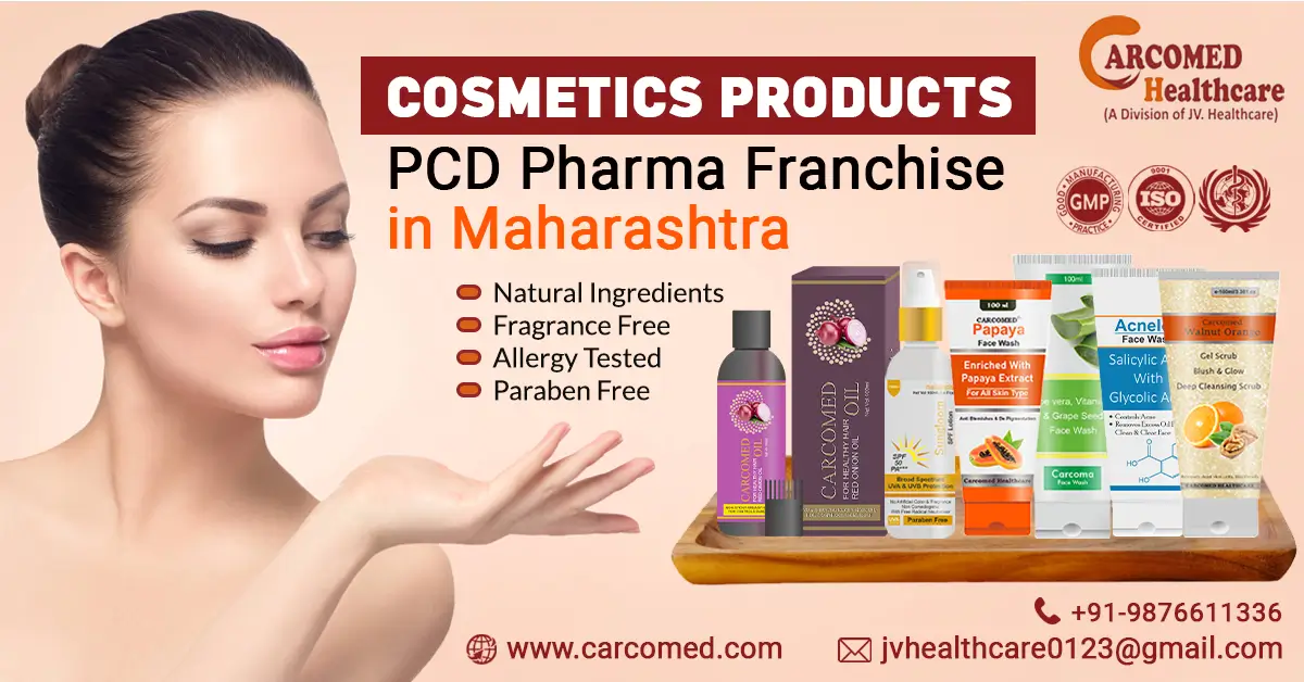 Cosmetics PCD Pharma Franchise in Maharashtra | Carcomed Healthcare